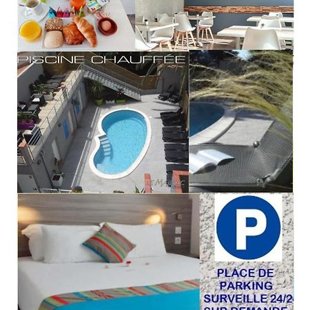 Hotel Le Majestic Canet Plage Exteriör bild