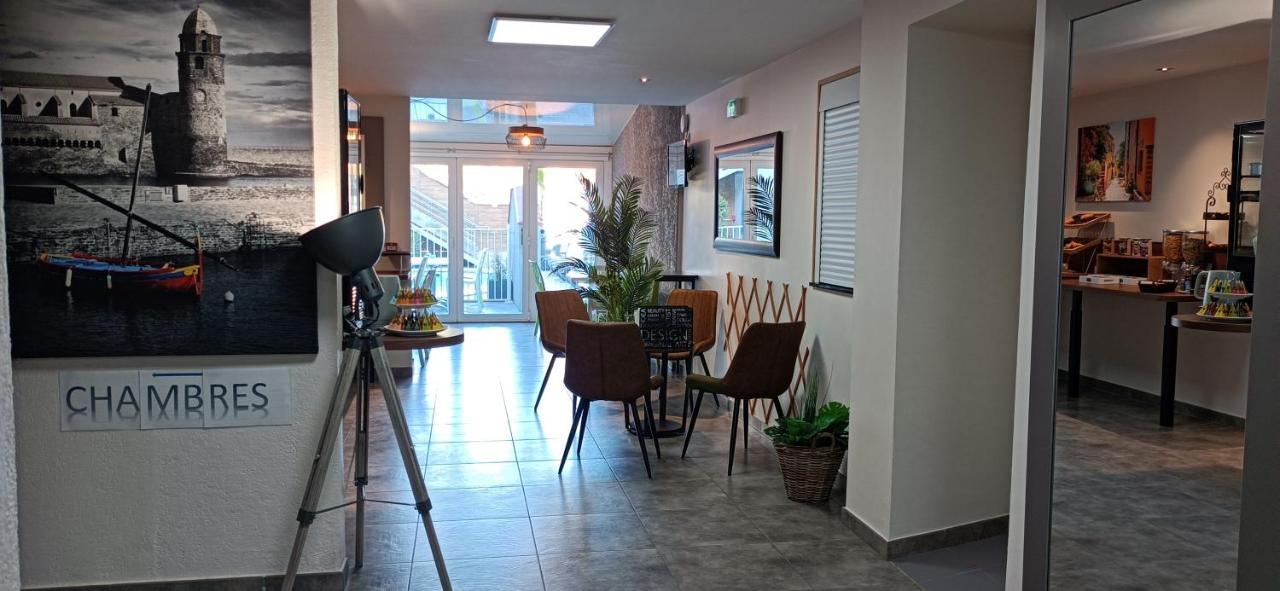 Hotel Le Majestic Canet Plage Exteriör bild