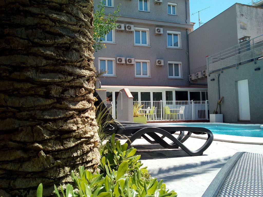 Hotel Le Majestic Canet Plage Exteriör bild