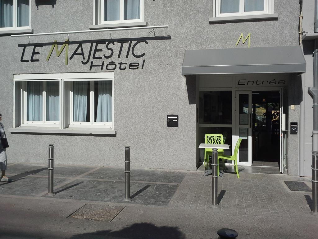 Hotel Le Majestic Canet Plage Exteriör bild